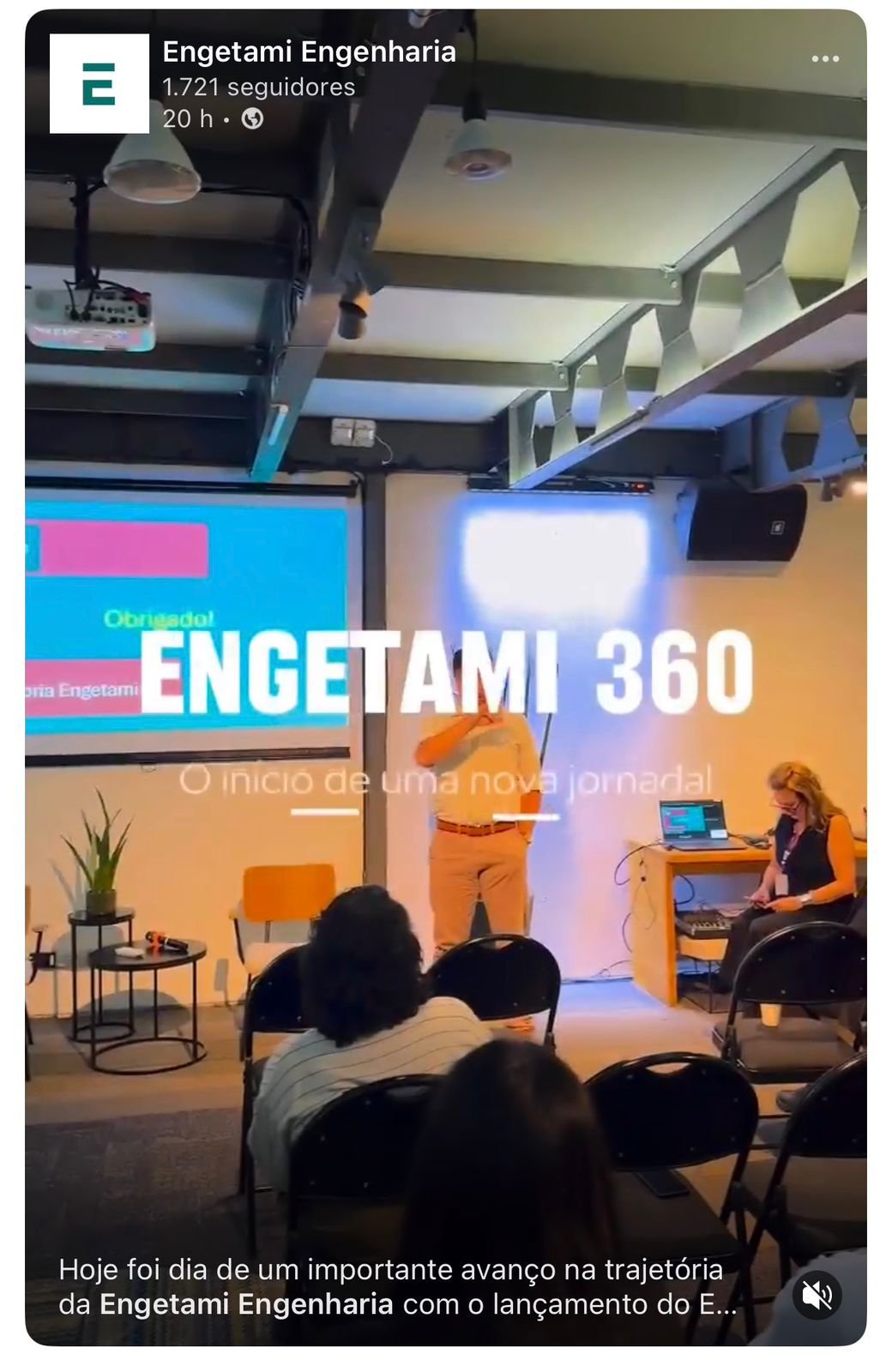 Post LinkedIn Engetami